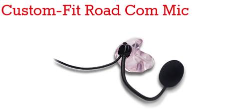 Custom fit road com mic