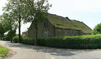 Smalle wegen en kleine dorpen in Brabant
